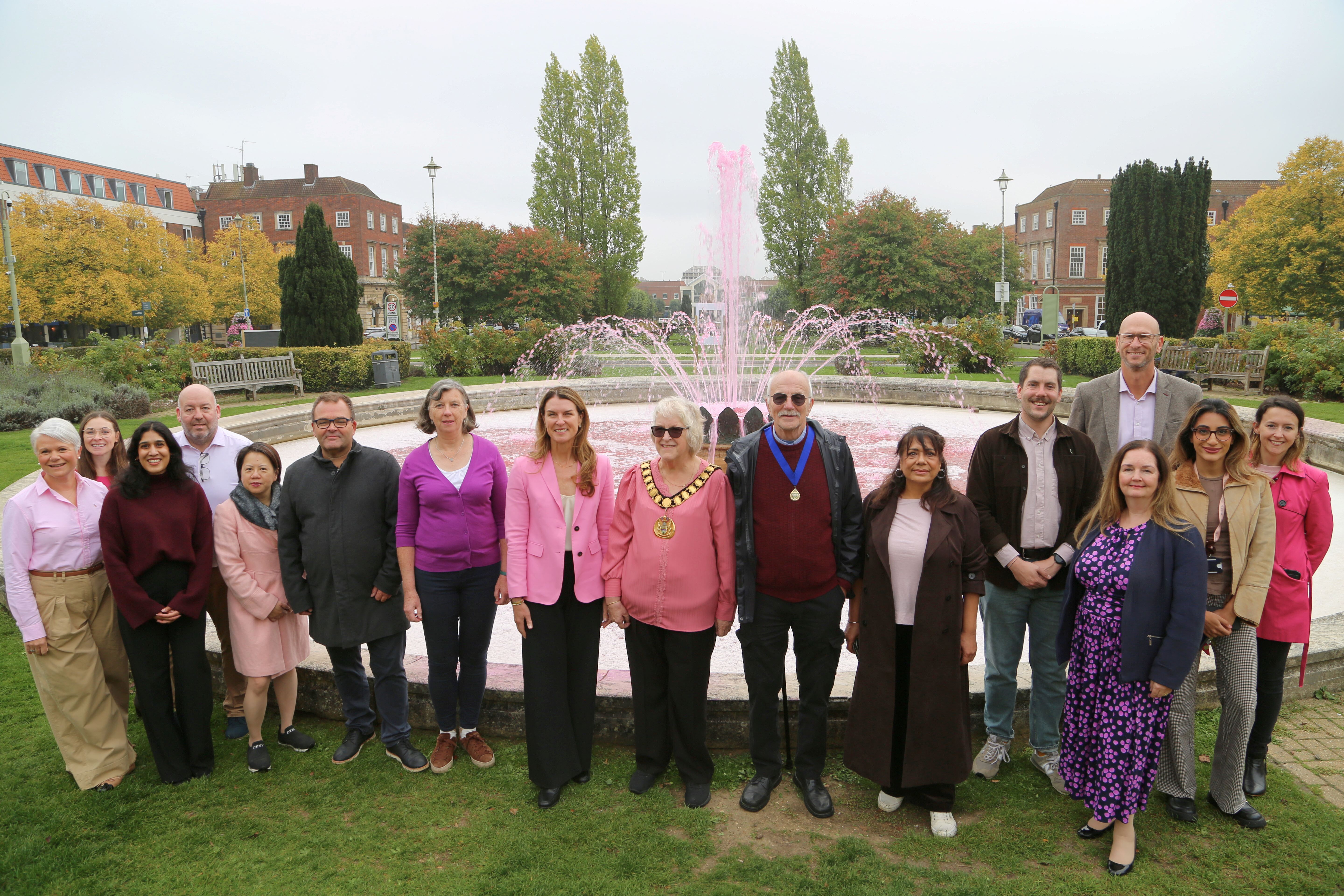 Pink Fountain 2025