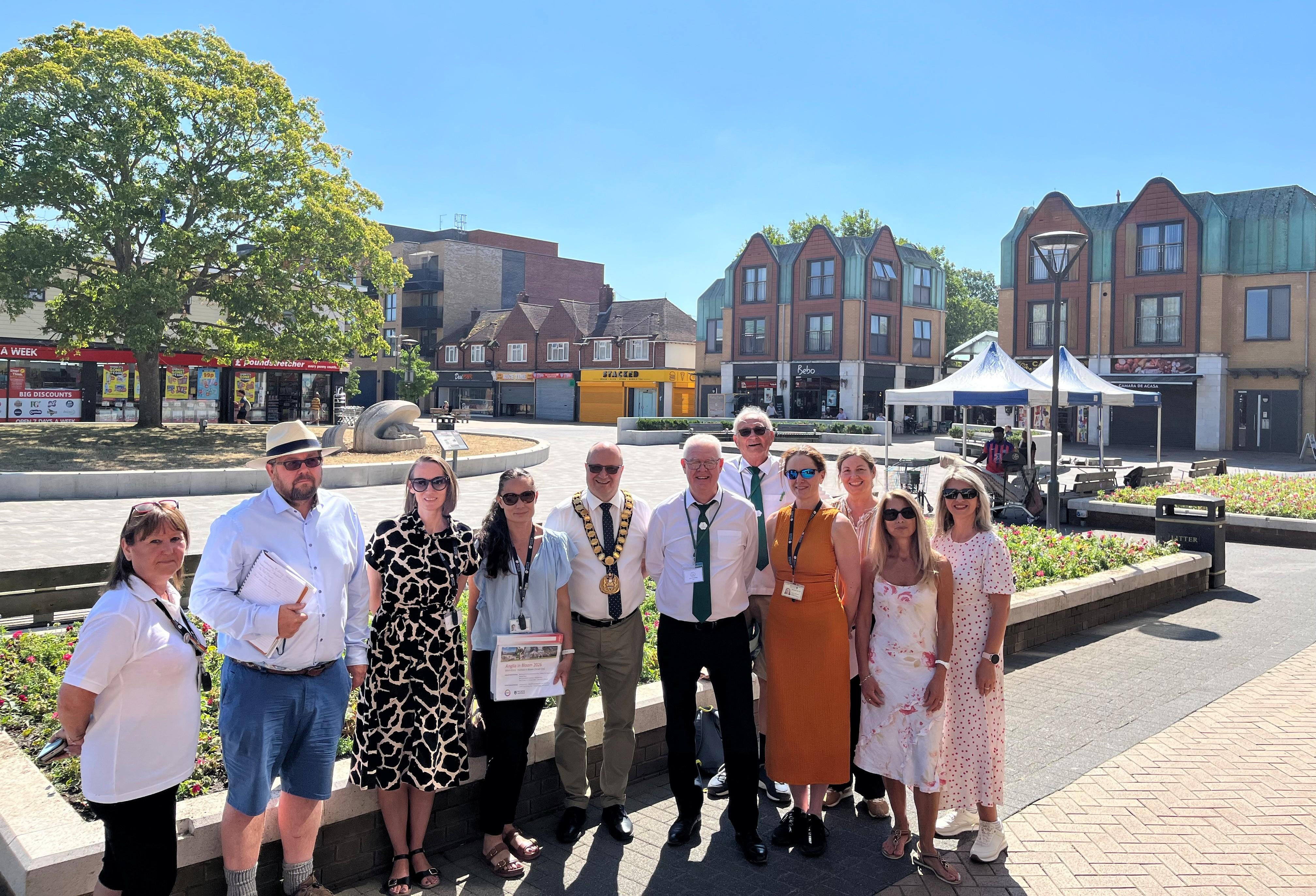 Anglia in bloom judges visit 2026
