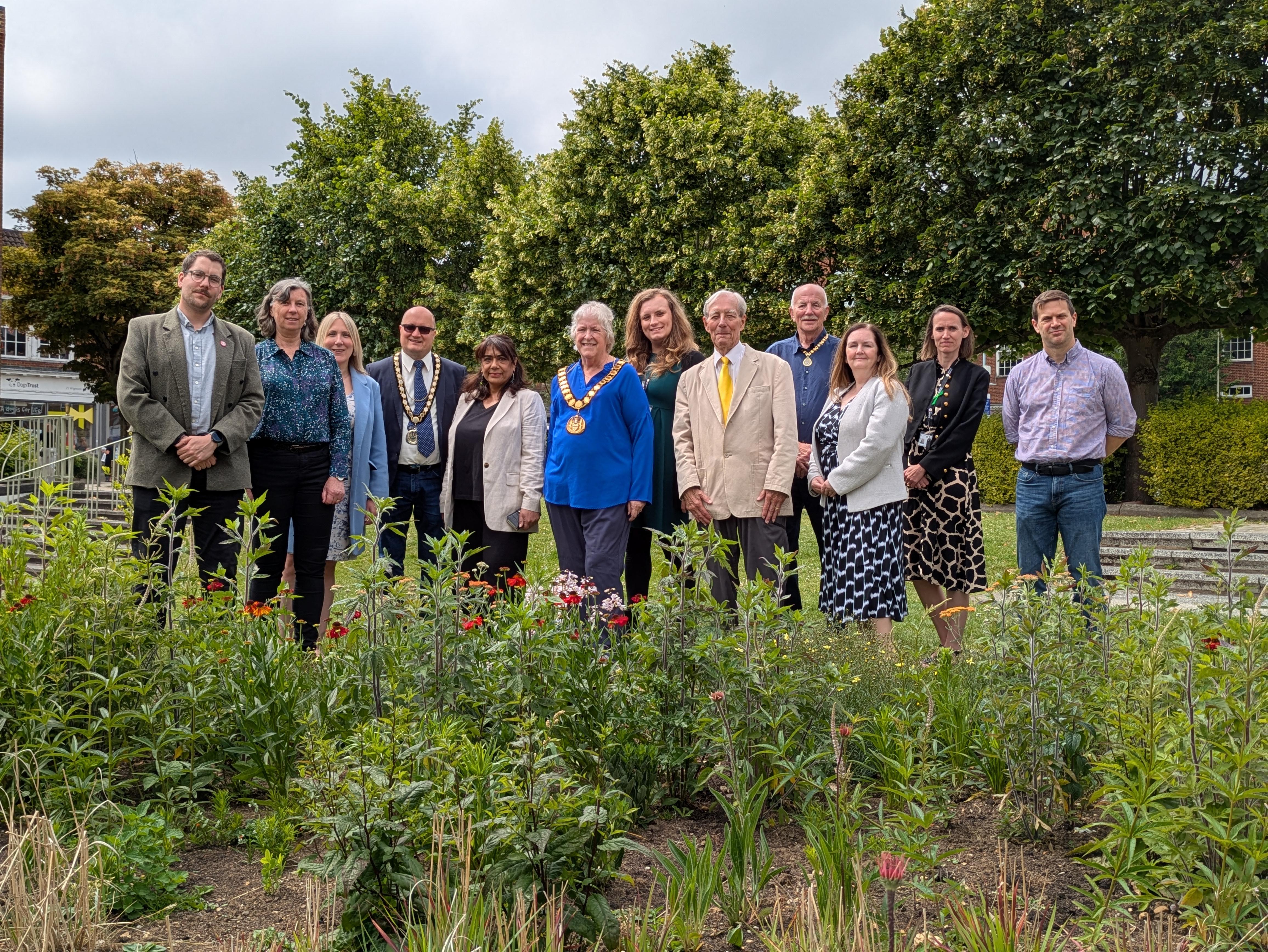 Anniversary Gardens photocall