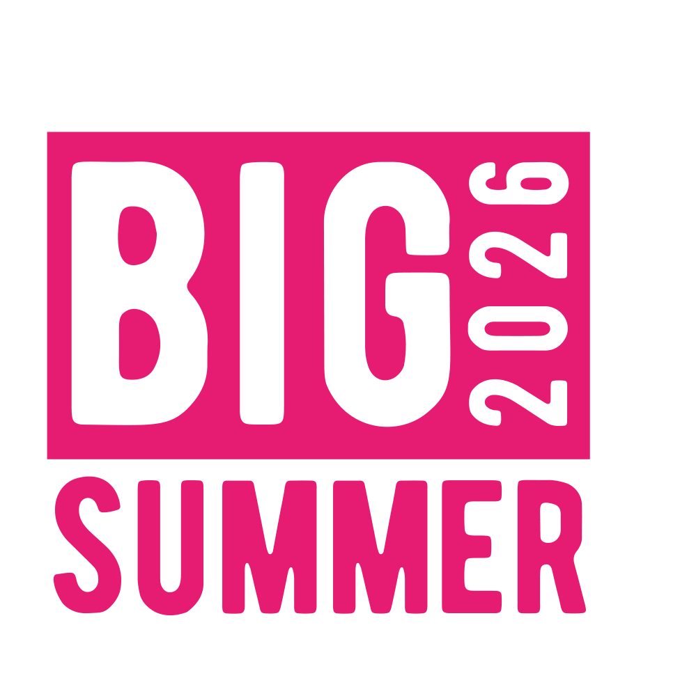 Big summer square logo 2026 pink