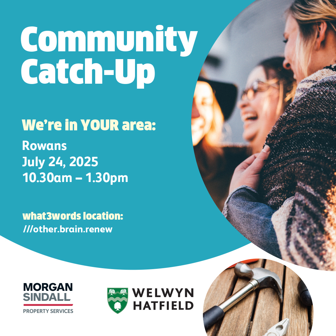 Community Catch Up Poster