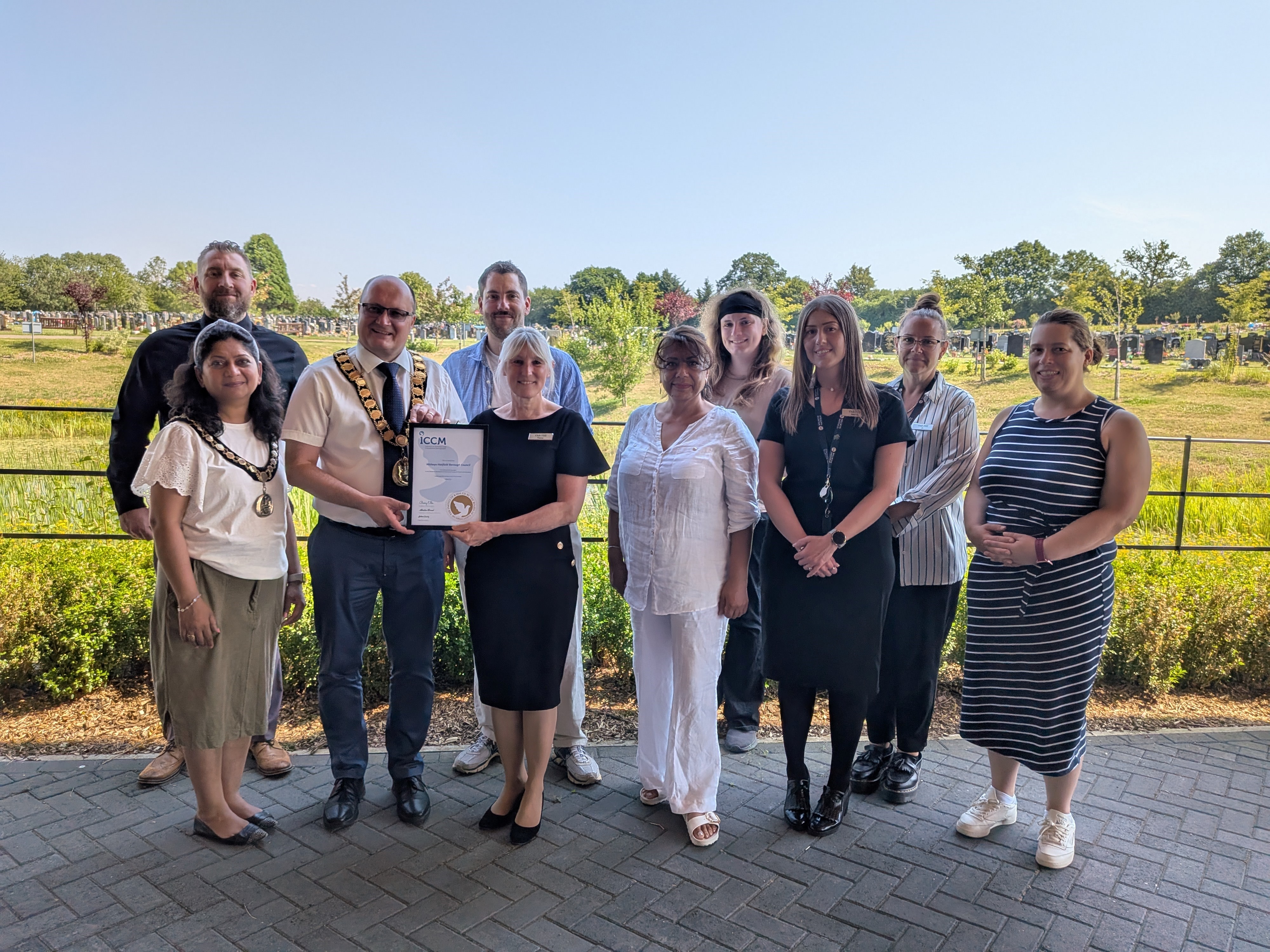 Bereavement team awarded gold standard