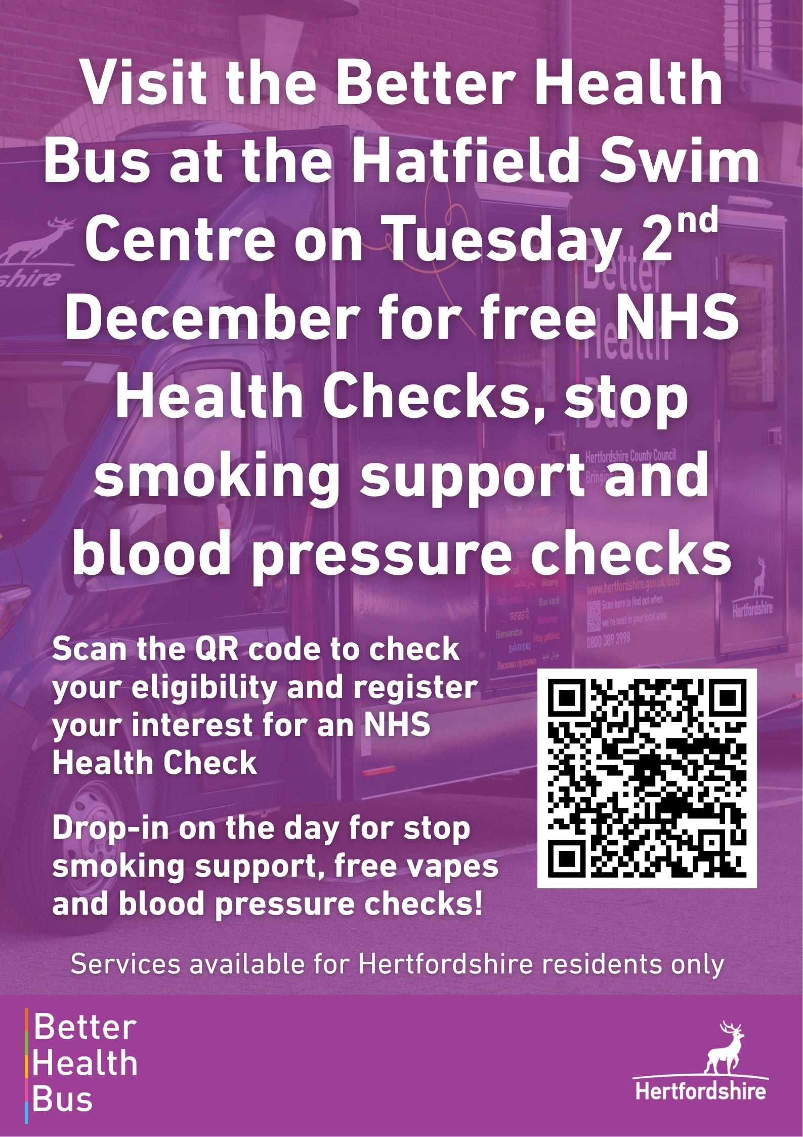 Hatfield swim centre poster 