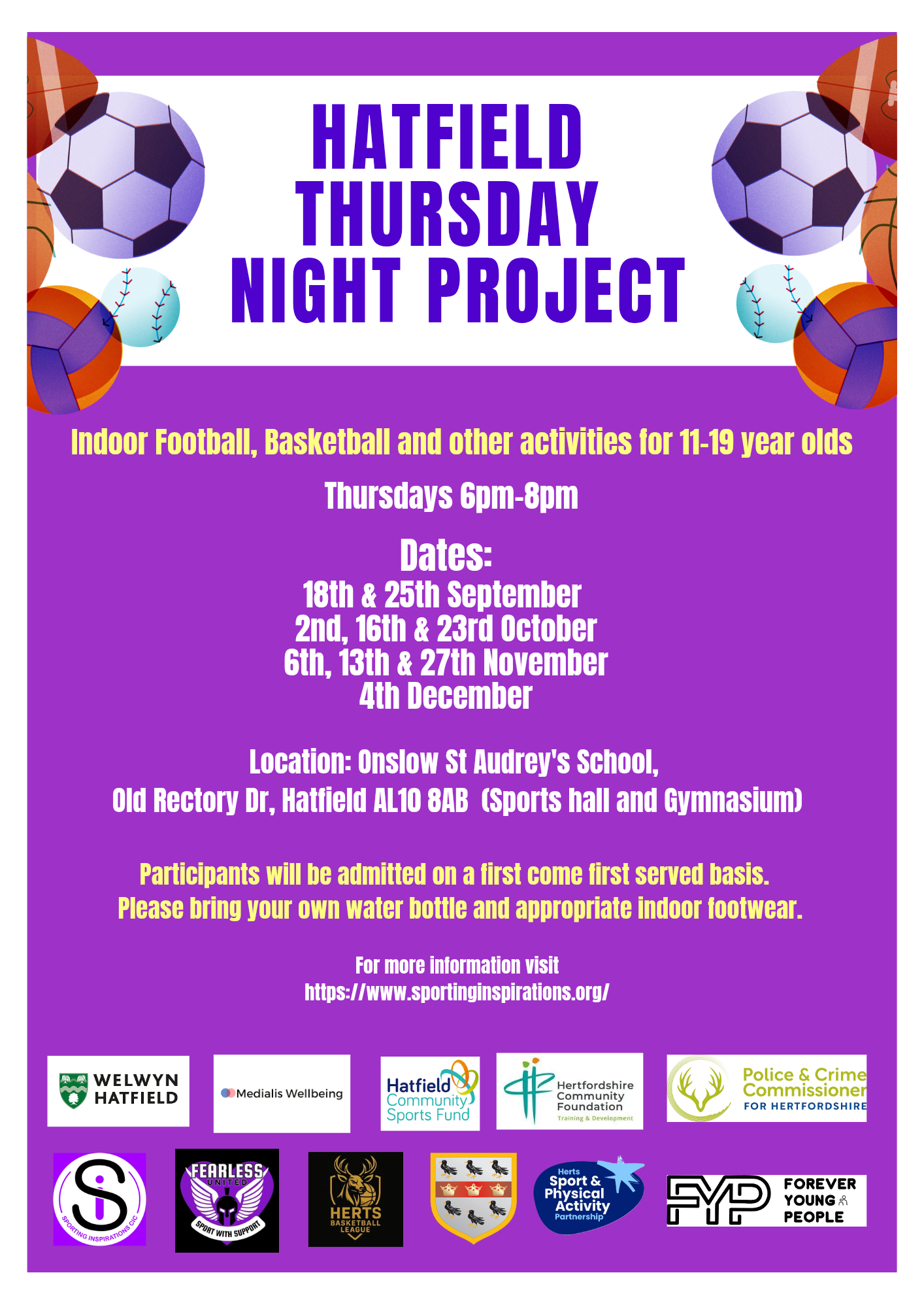 Hatfield thursday night project
