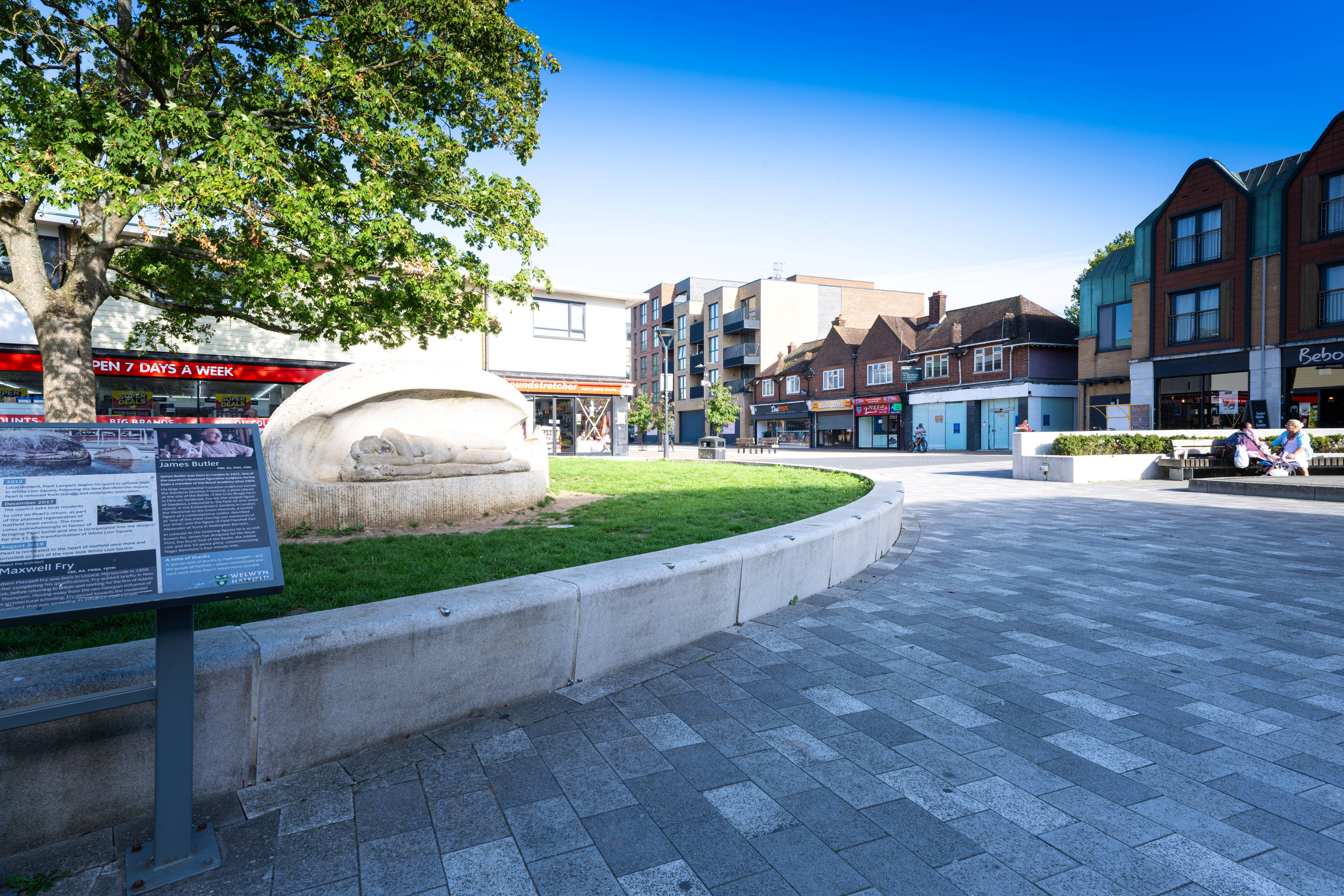 Hatfield town centre