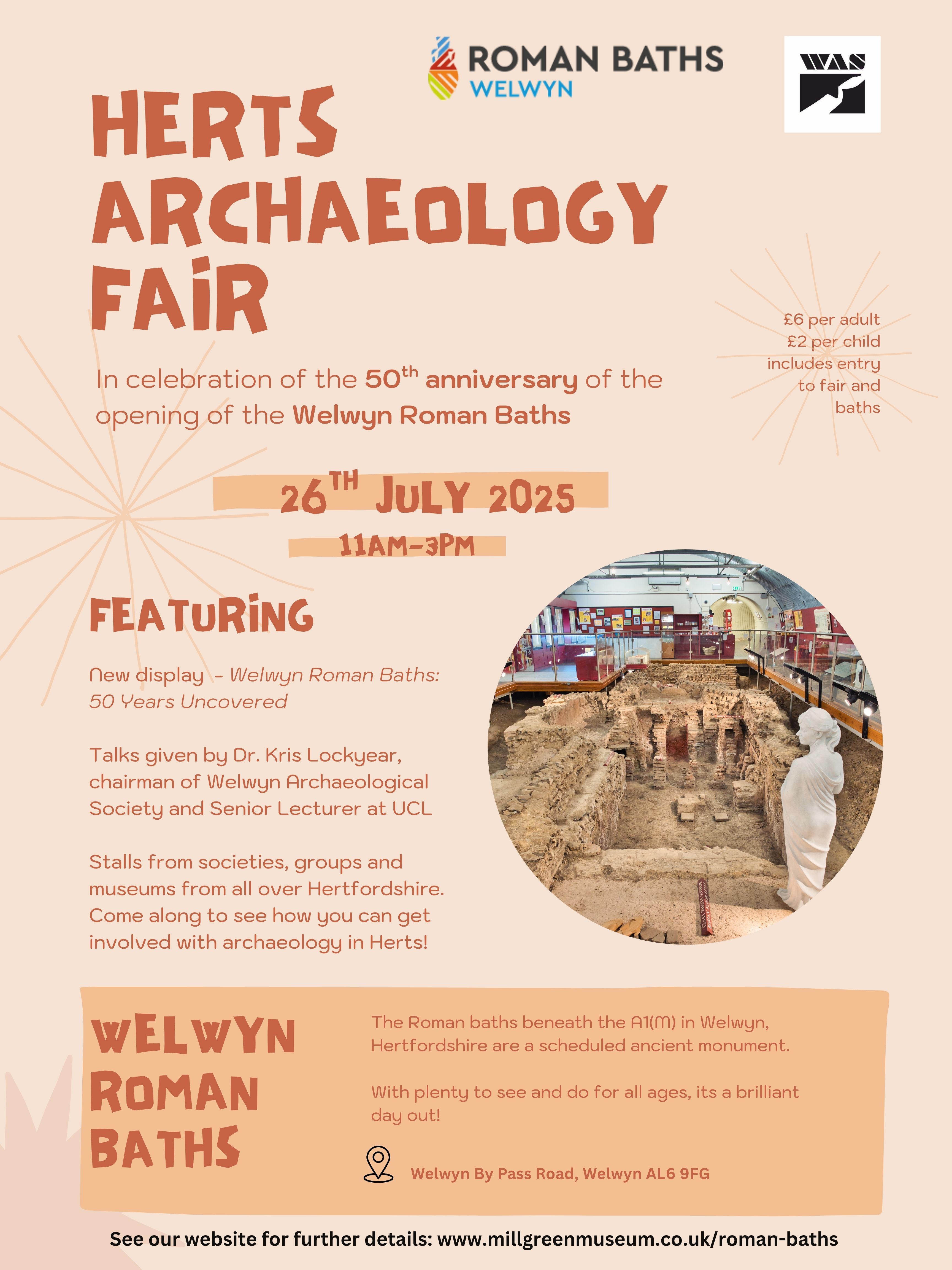 Poster for the Archaeology Fair