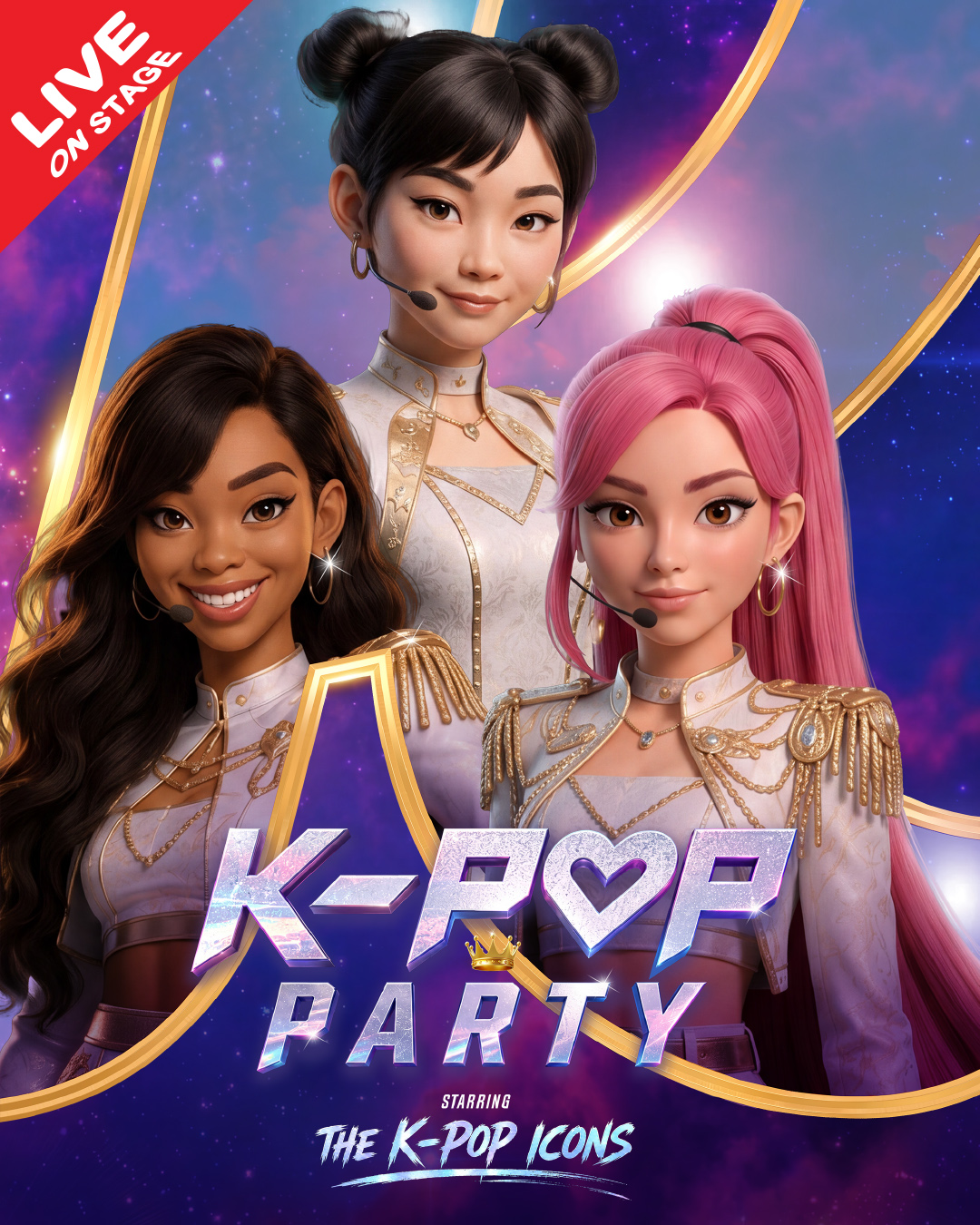K pop characters