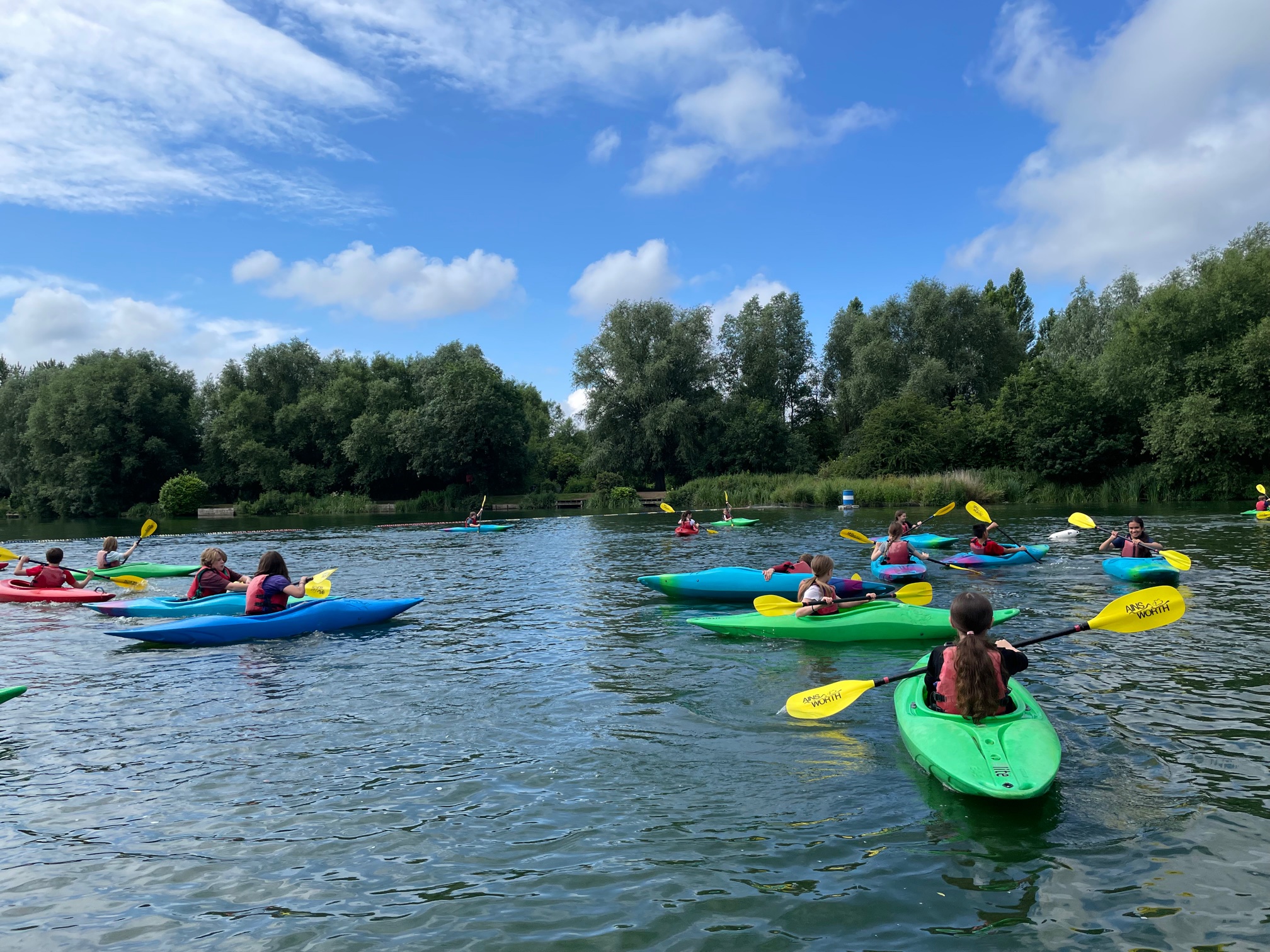 Group Kayaking