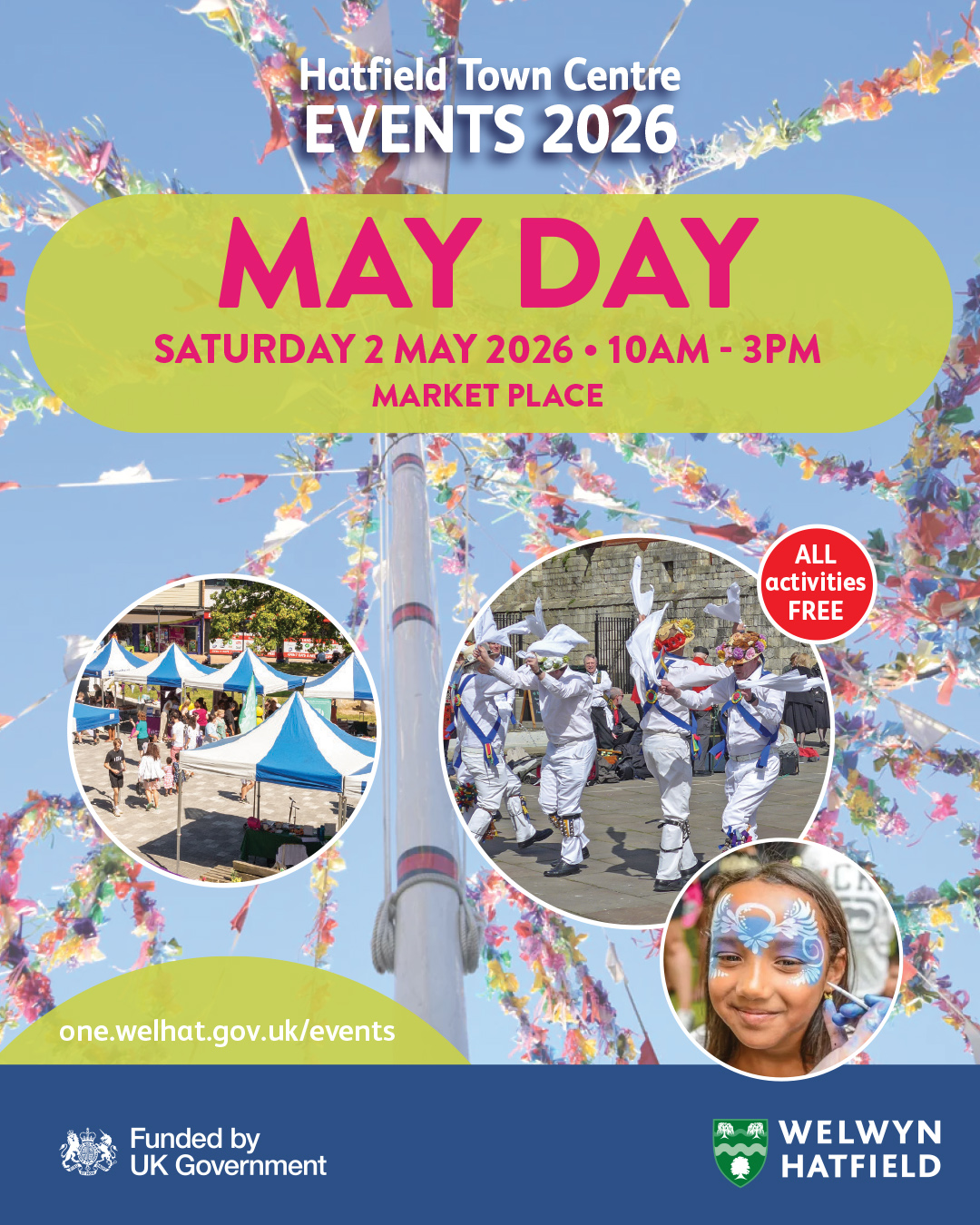 May Day event poster