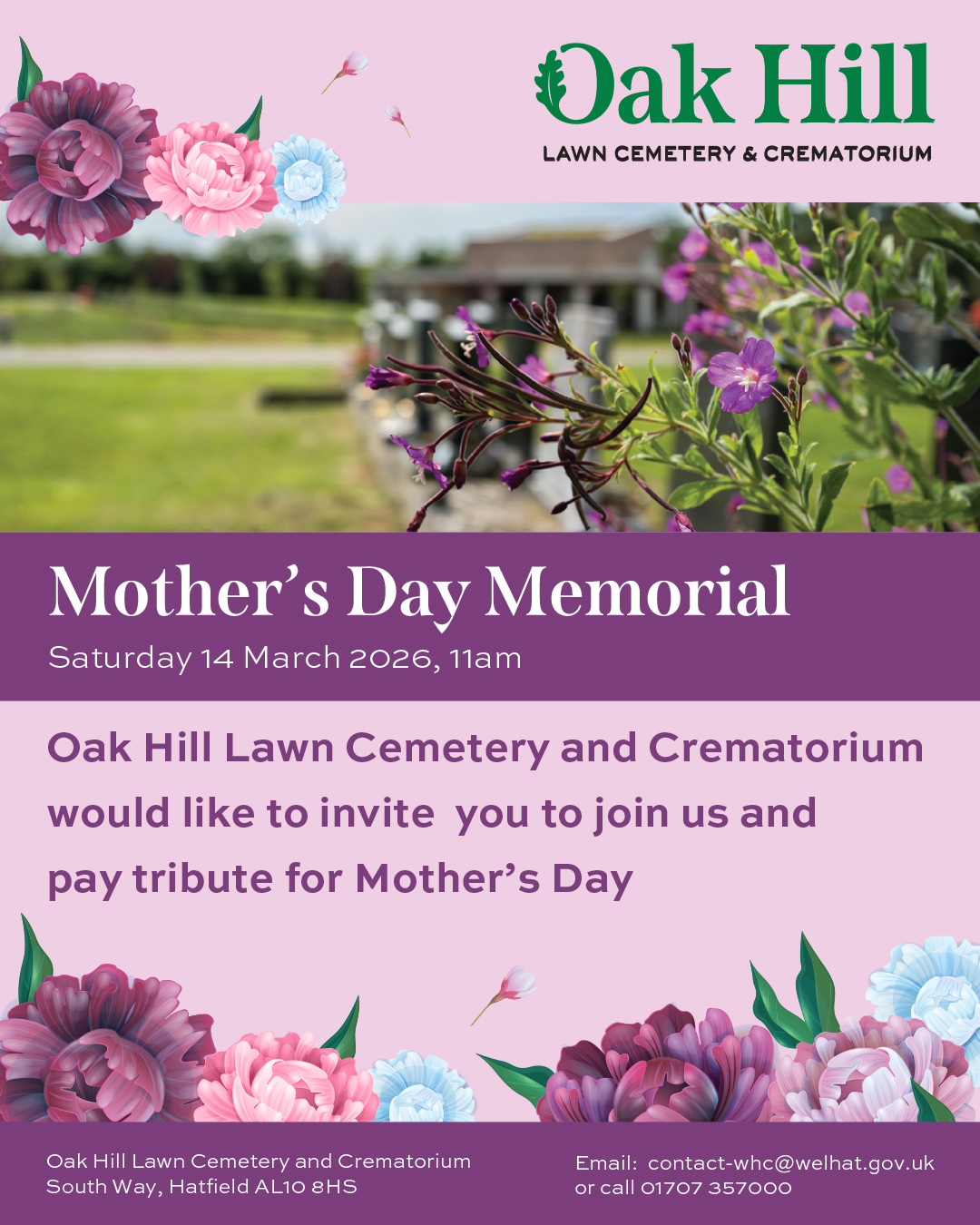 mother's day memorial service