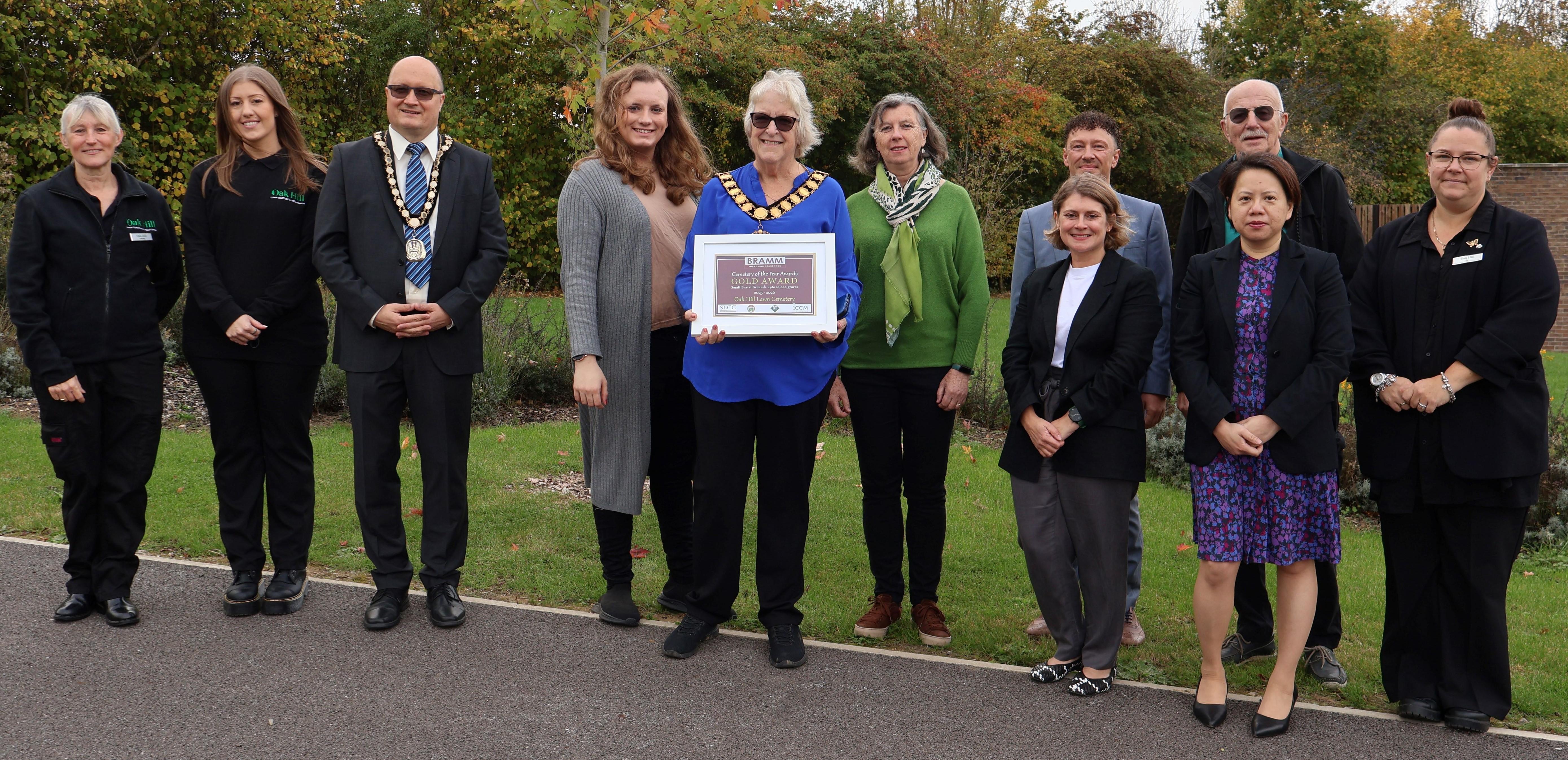Oak Hill Gold Award photo