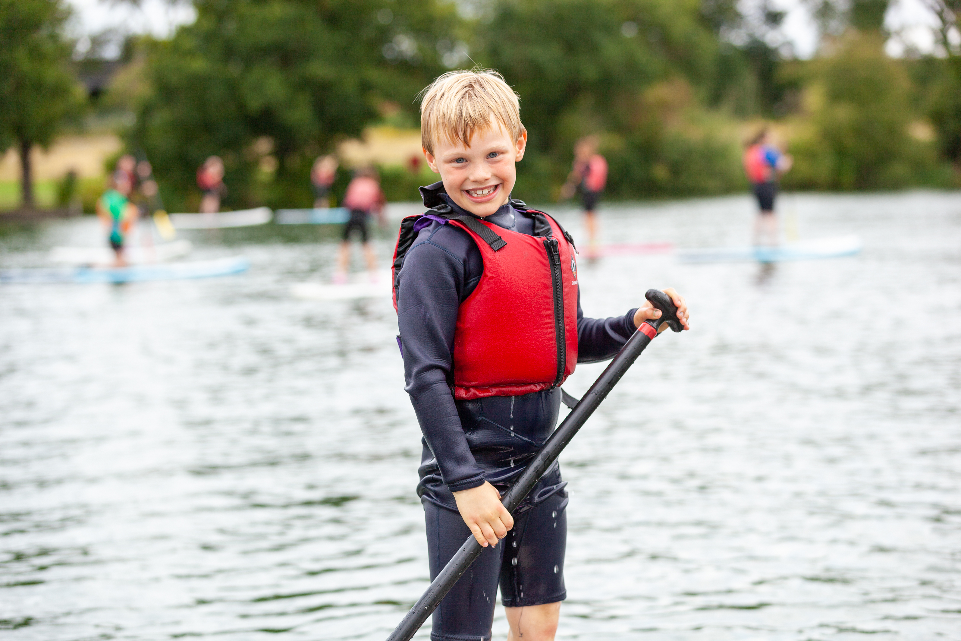 big summer paddleboarding