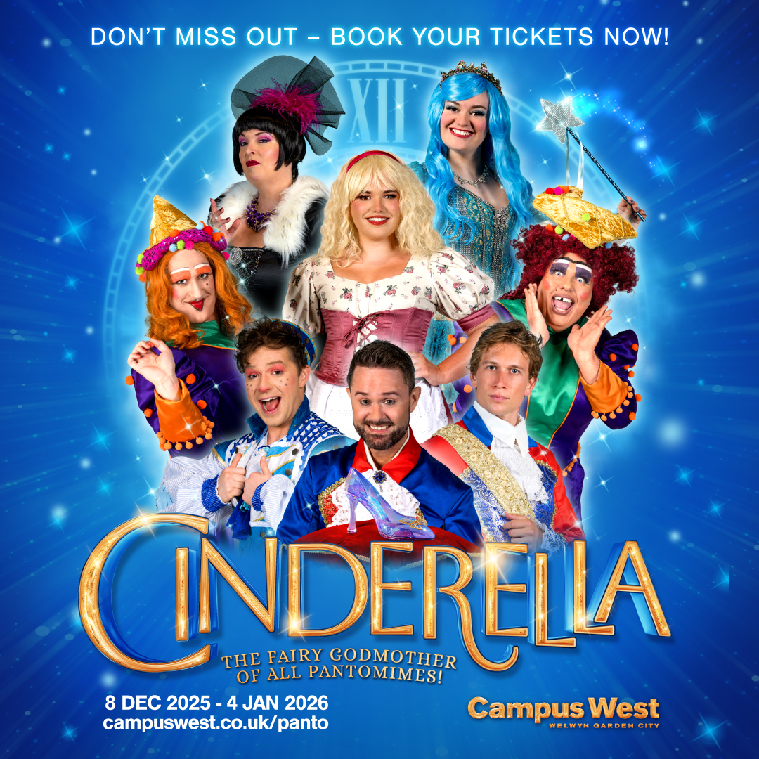 Pantomime poster with all cast members