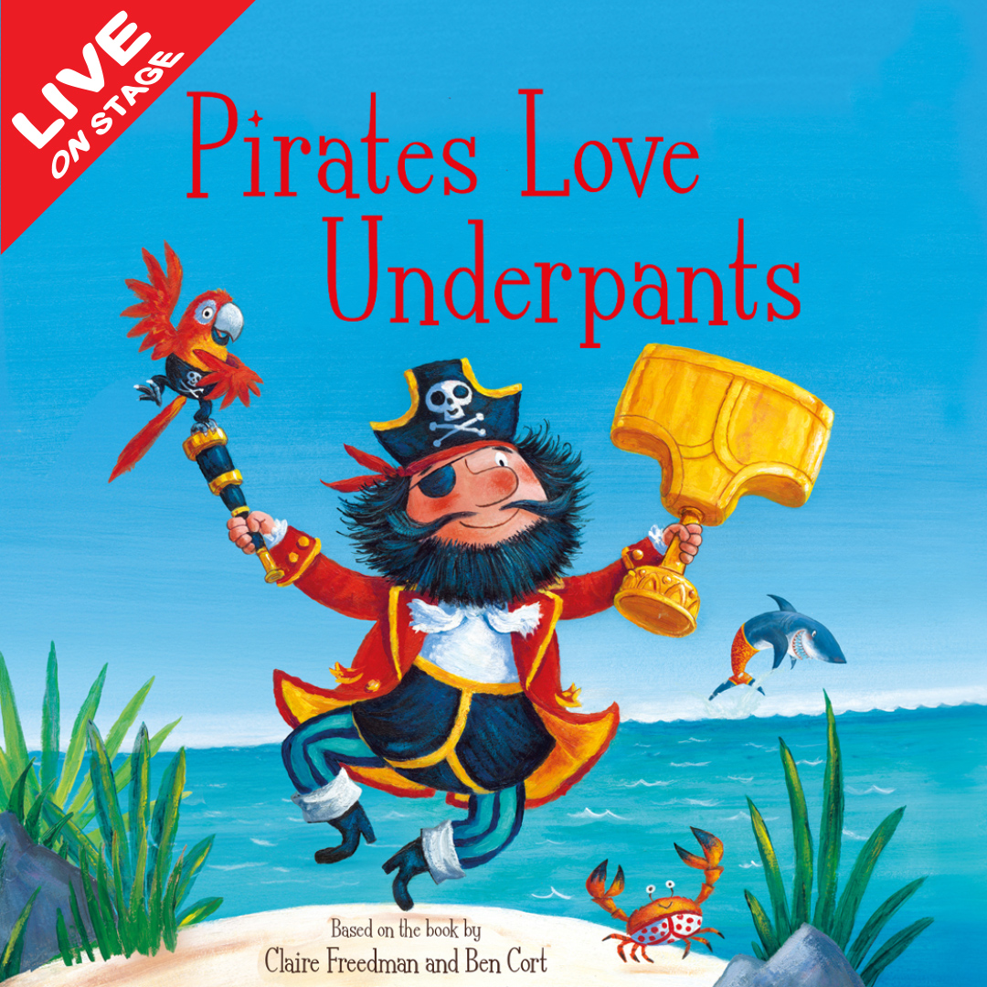 Artwork from the book: Pirates Love Underpants.