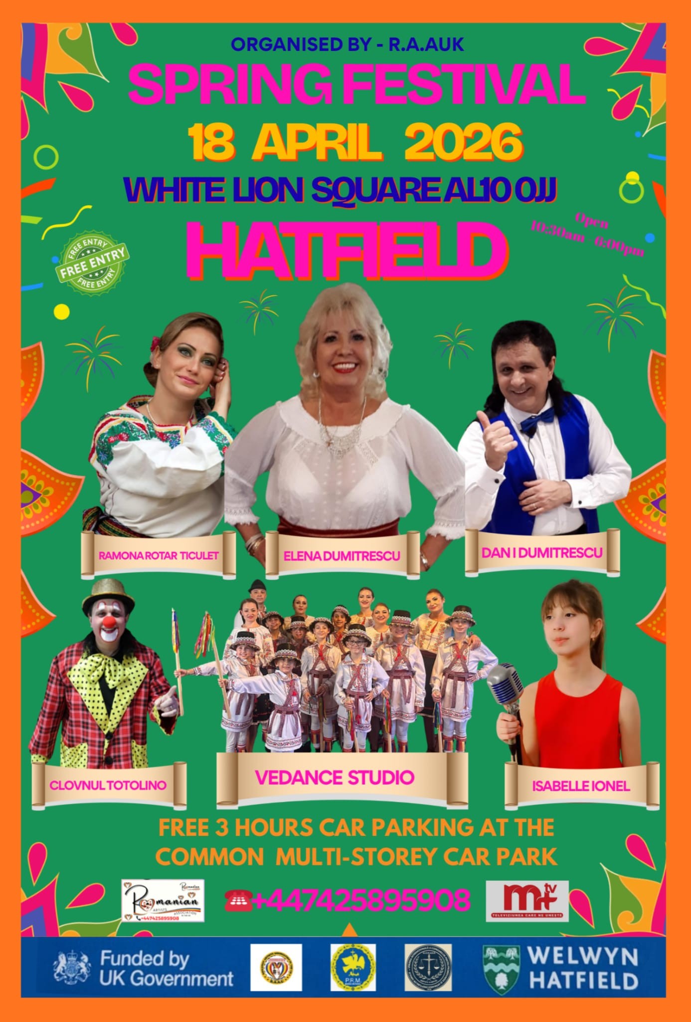 Romanian festival poster