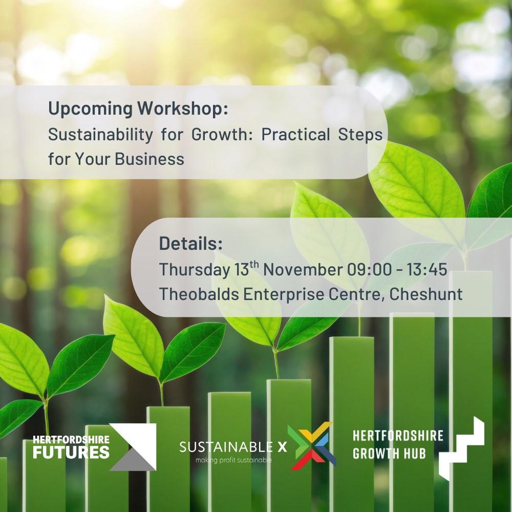 Sustainability for growth