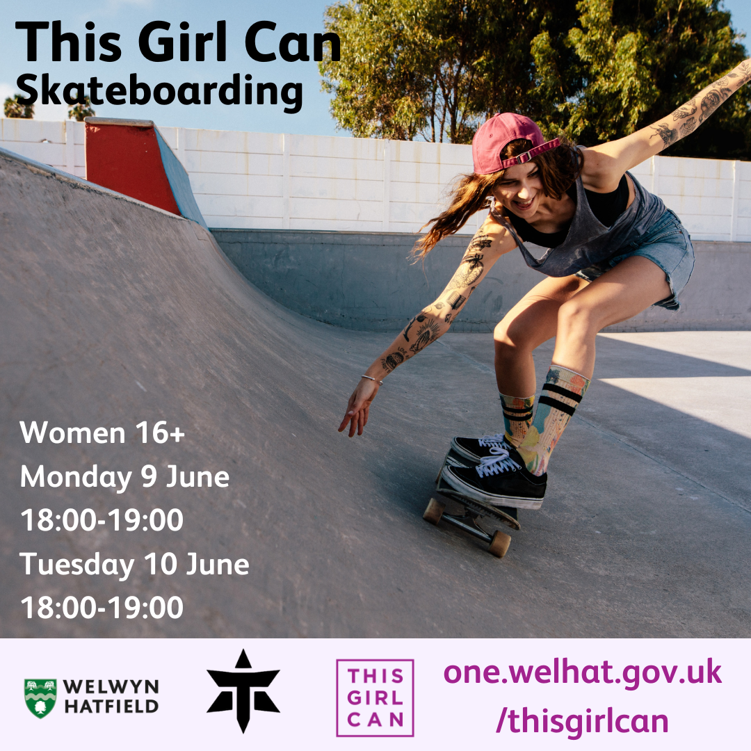 girl skateboaring