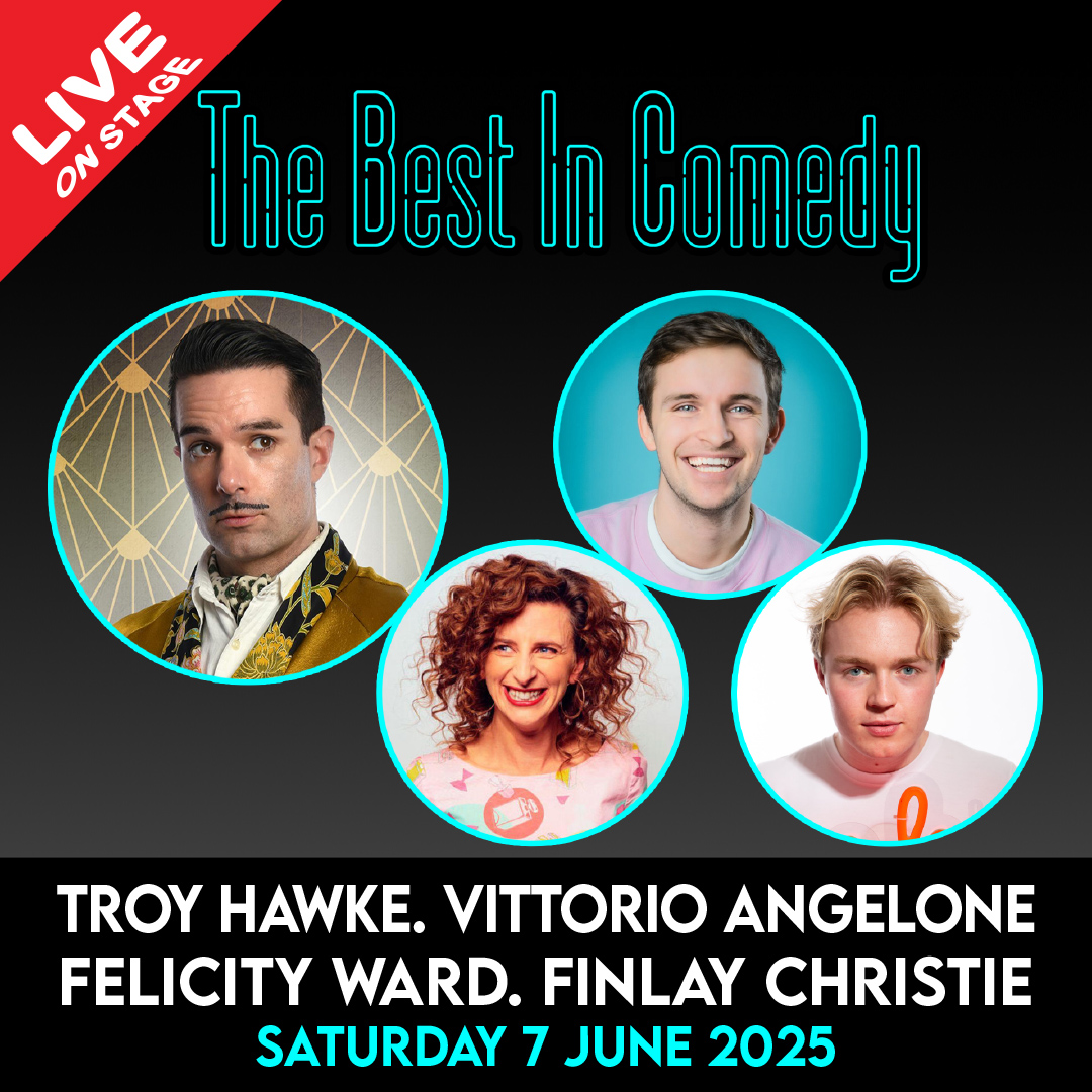 Image of 4 comedians