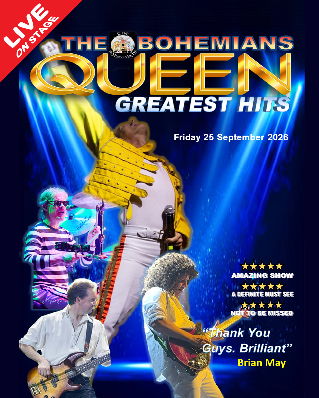 Queen tribute act
