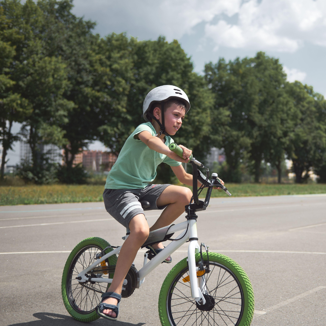 child cycling