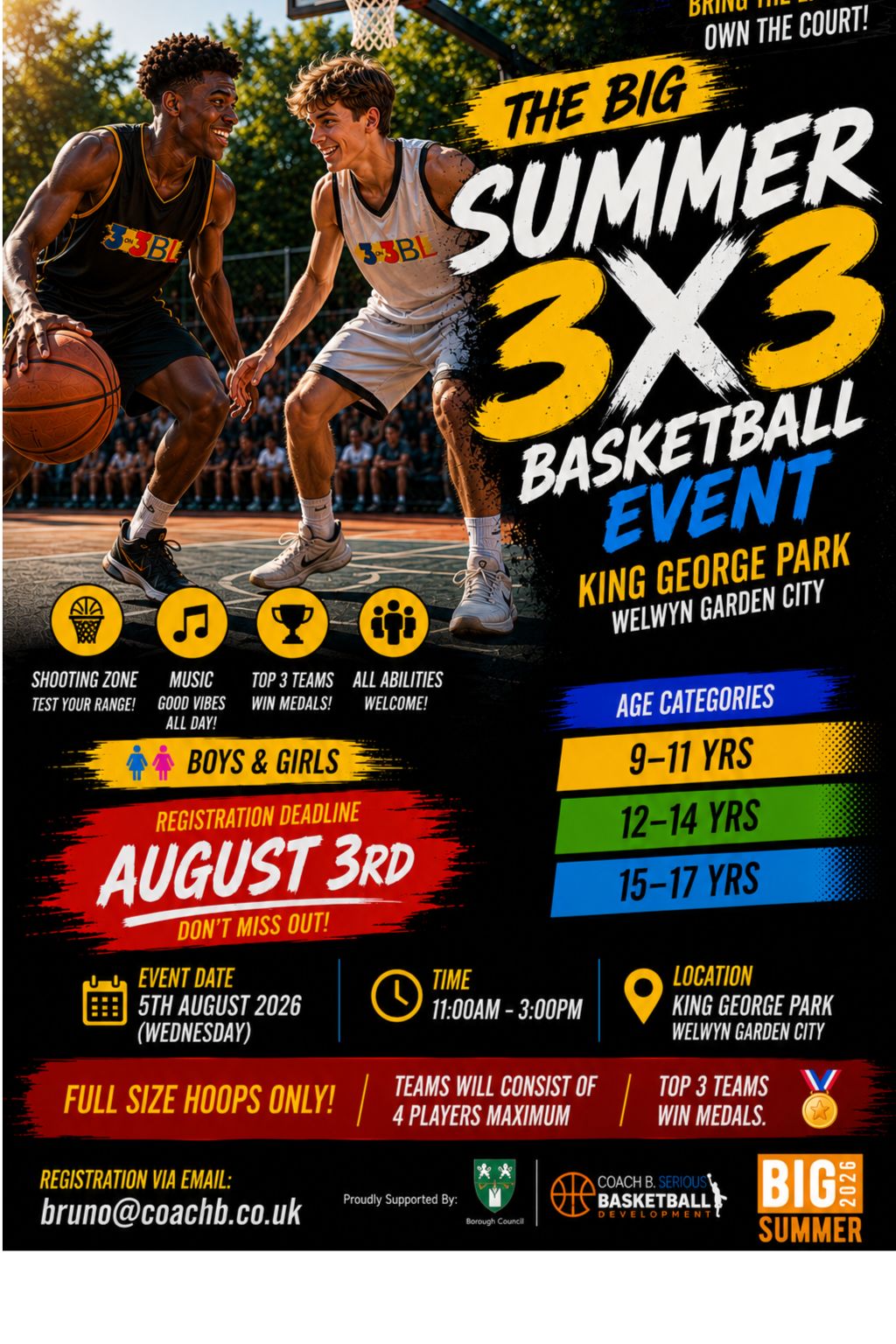 3x3 Basketball with Coach B