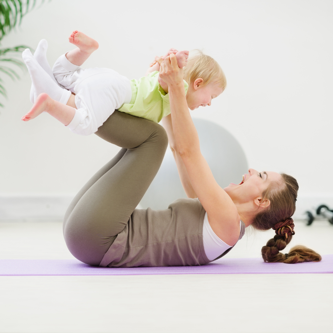 Mum and baby exercise