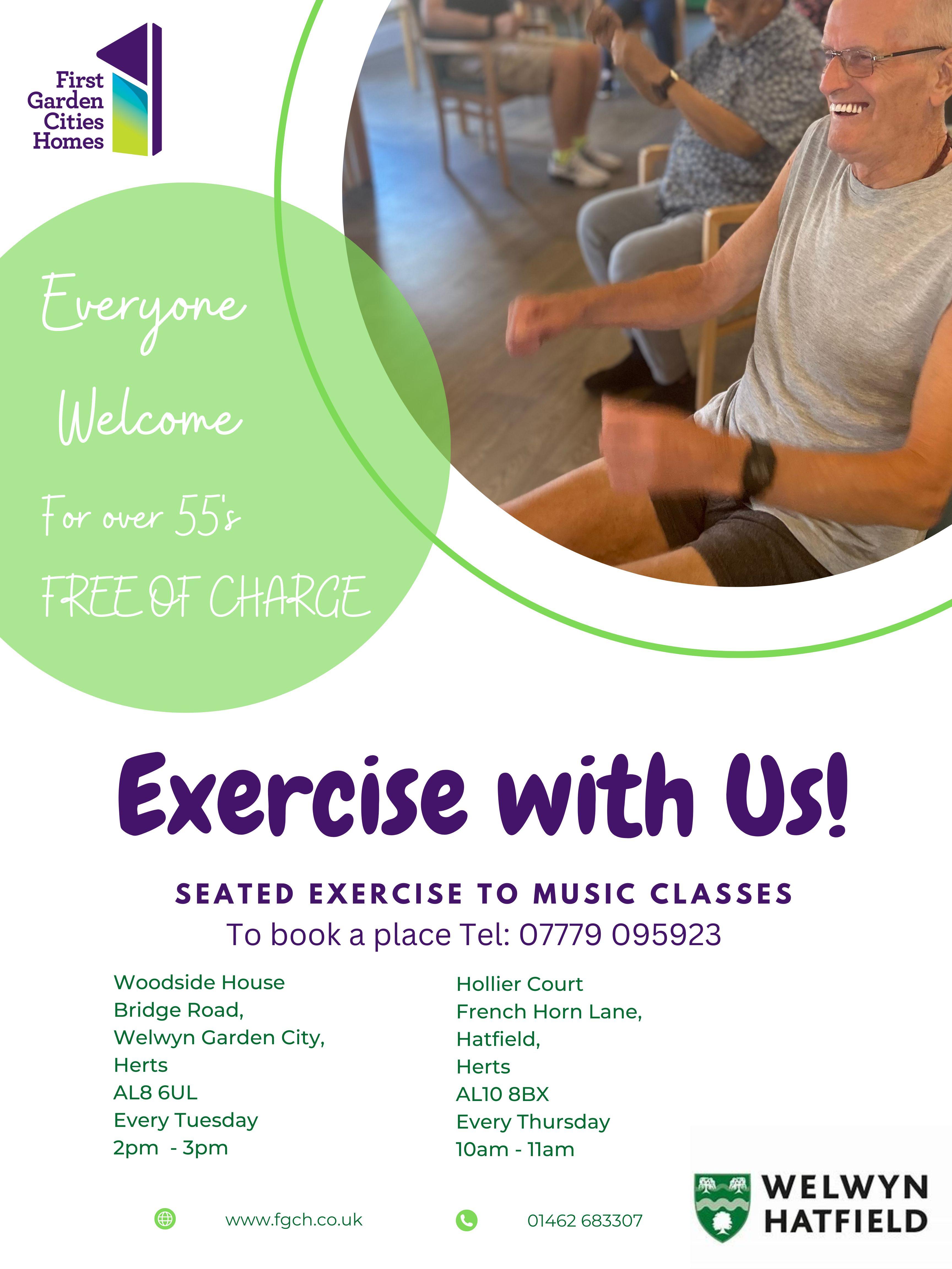 Seated exercise classes
