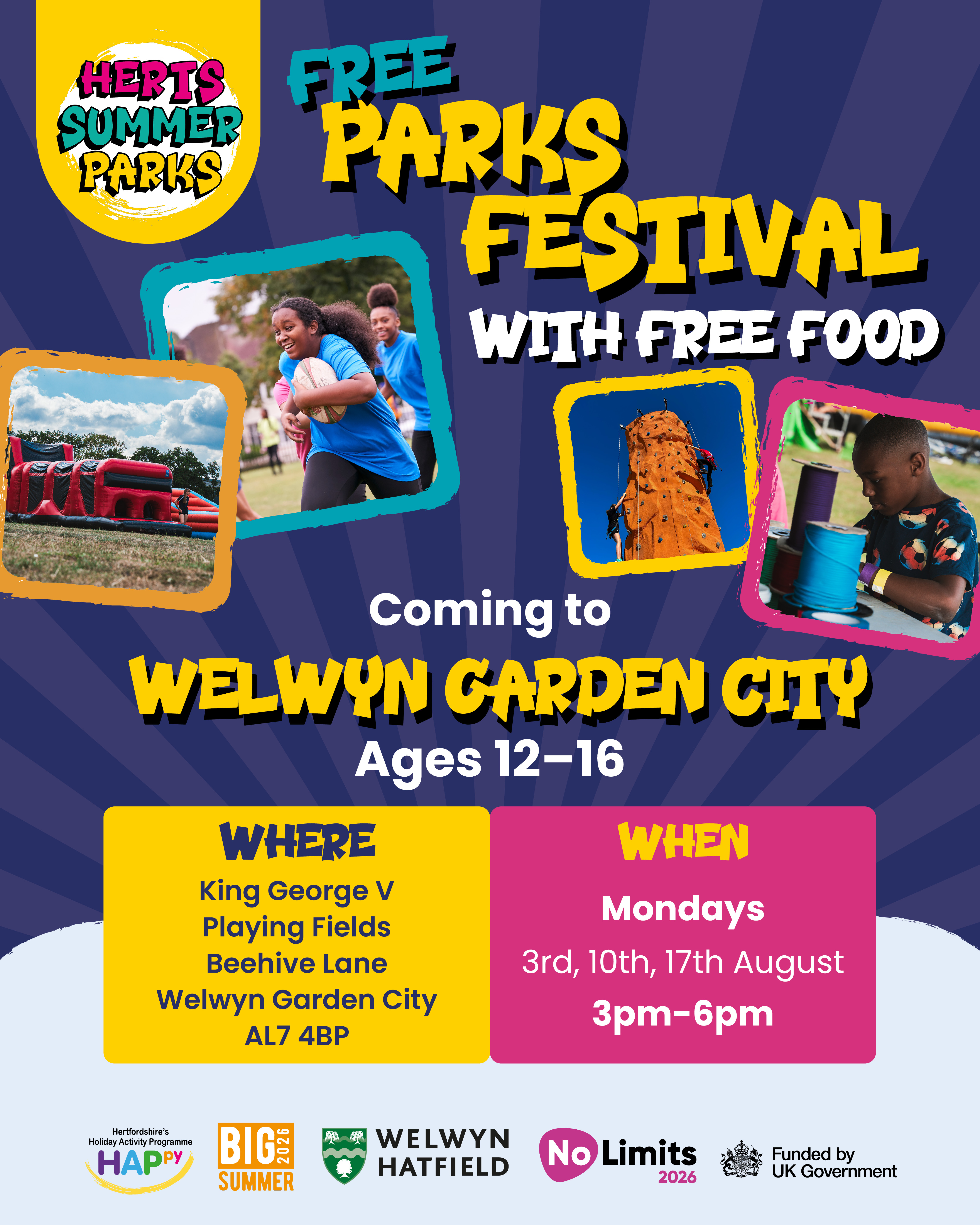 herts summer parks