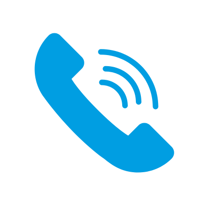 blue phone icon