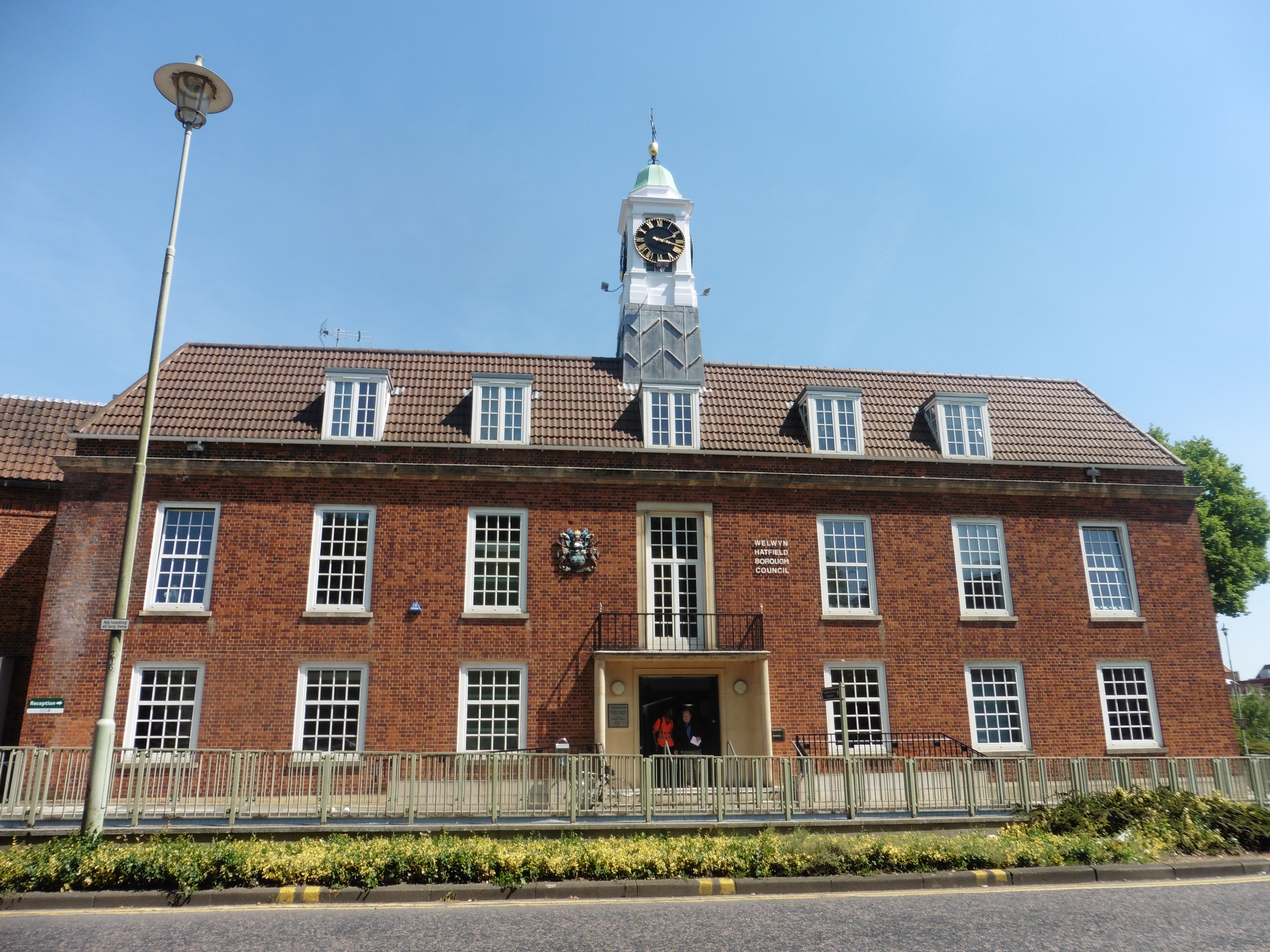 Front of the council offices