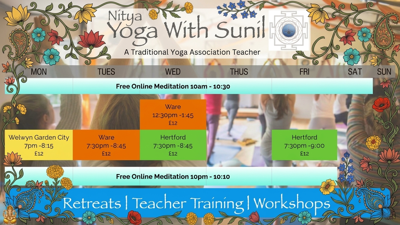 Poster for yoga
