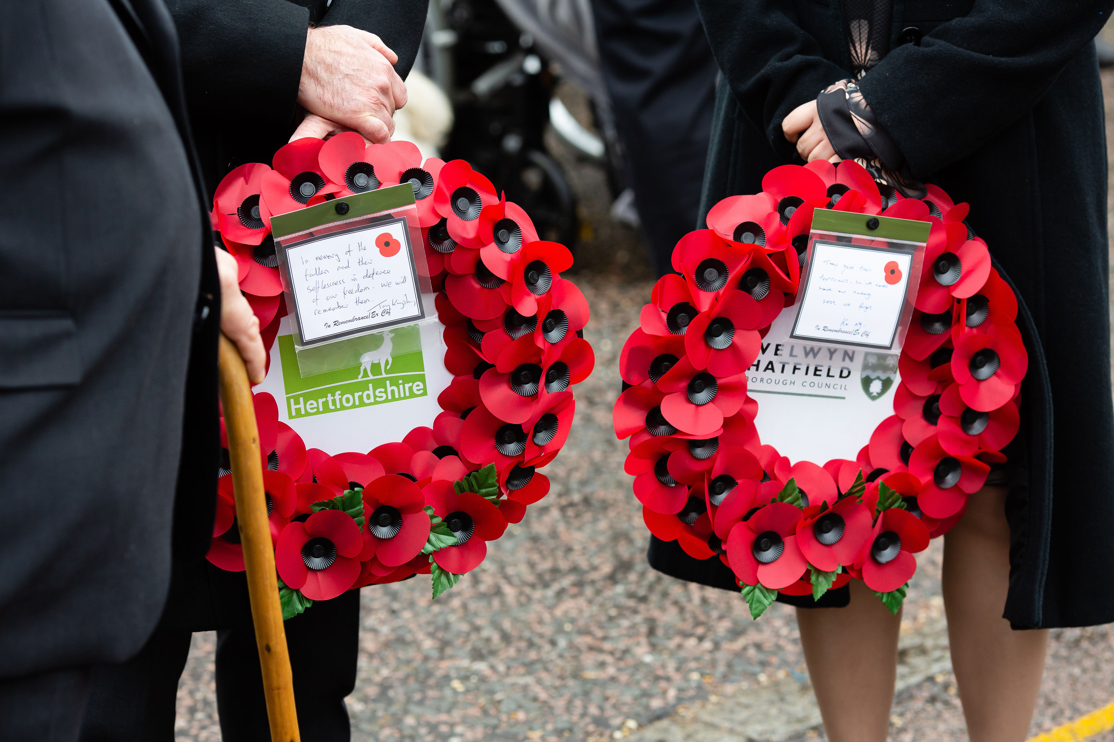 poppy wreaths